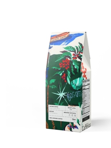 Caffélus Colombia Single Origin Coffee (Light-Medium Roast)